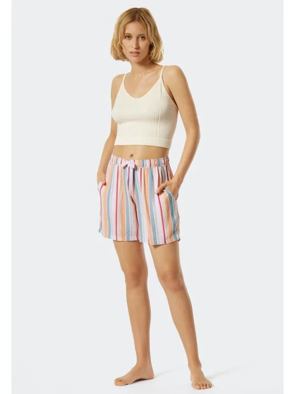 Schiesser Pyjama-Shorts In Bunt 3