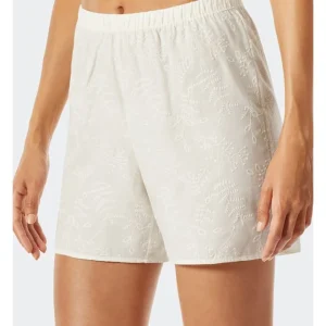 Schiesser Pyjama-Shorts In Creme 10