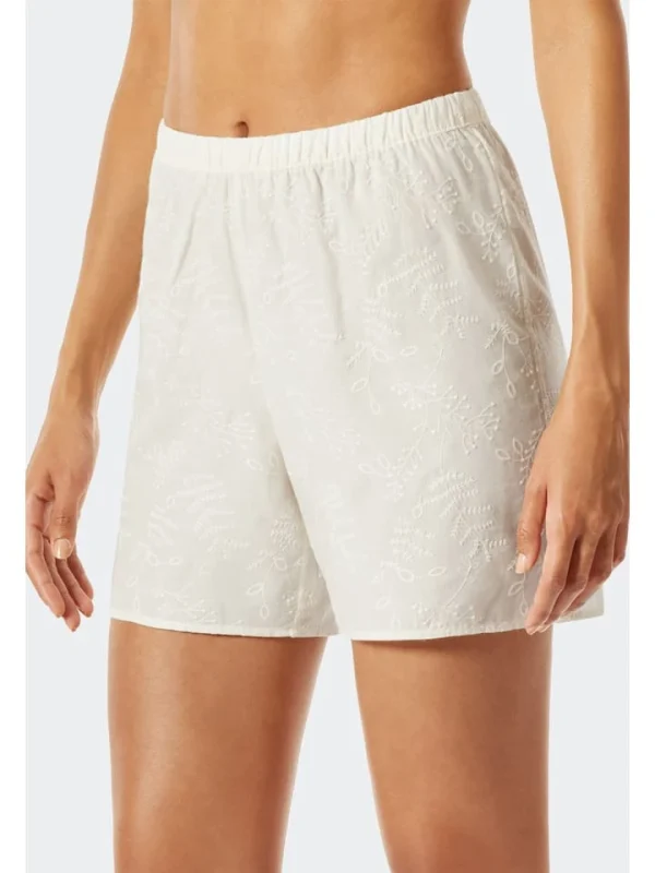 Schiesser Pyjama-Shorts In Creme 4