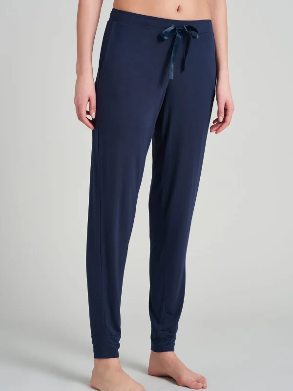 Schiesser Pyjamahose 95/5 In Blau 3