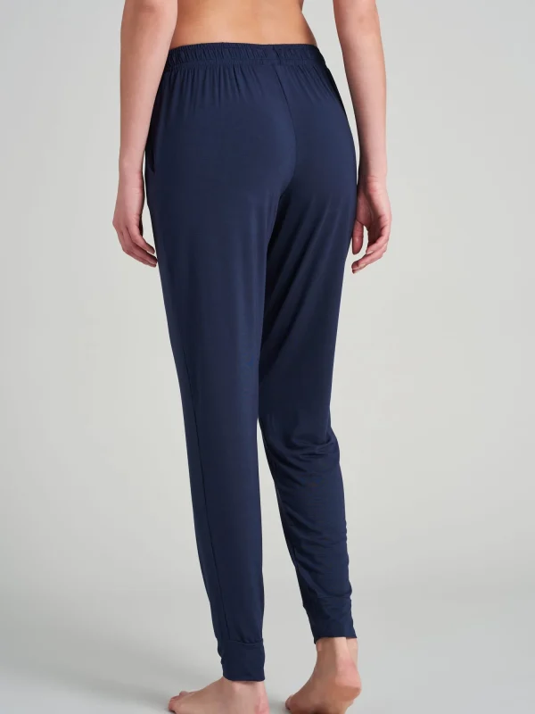 Schiesser Pyjamahose 95/5 In Blau 4