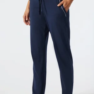 Schiesser Pyjamahose Mix & Relax In Blau 13