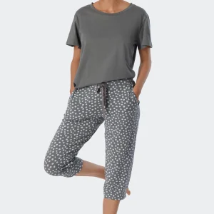 Schiesser Pyjamahose Mix & Relax In Jade 8