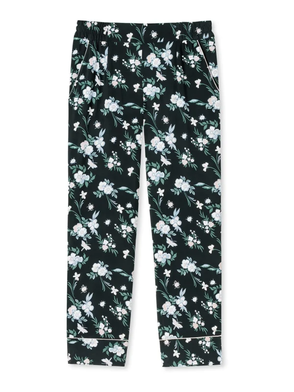 Schiesser Pyjamahose Mix+Relax In Schwarz 1