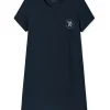 Schiesser Sleepshirt Essential Nightwear In Dunkelblau 16