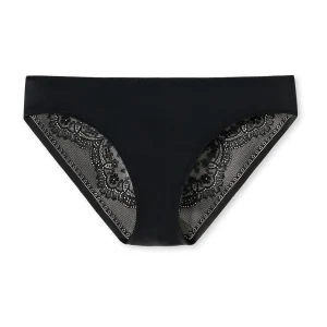 Schiesser Slip Invisible Lace In Schwarz 9