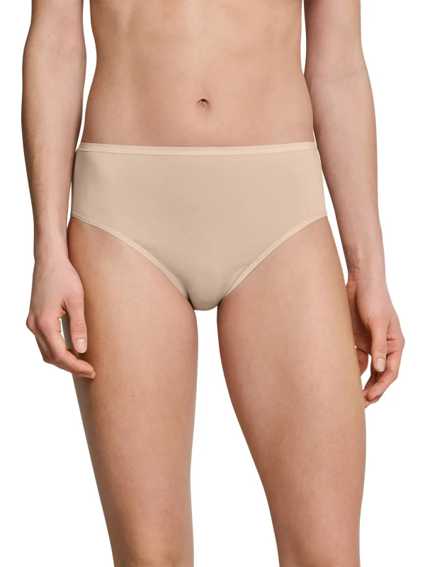 Schiesser Slips 3er-Pack Cotton Essentials In Beige 3