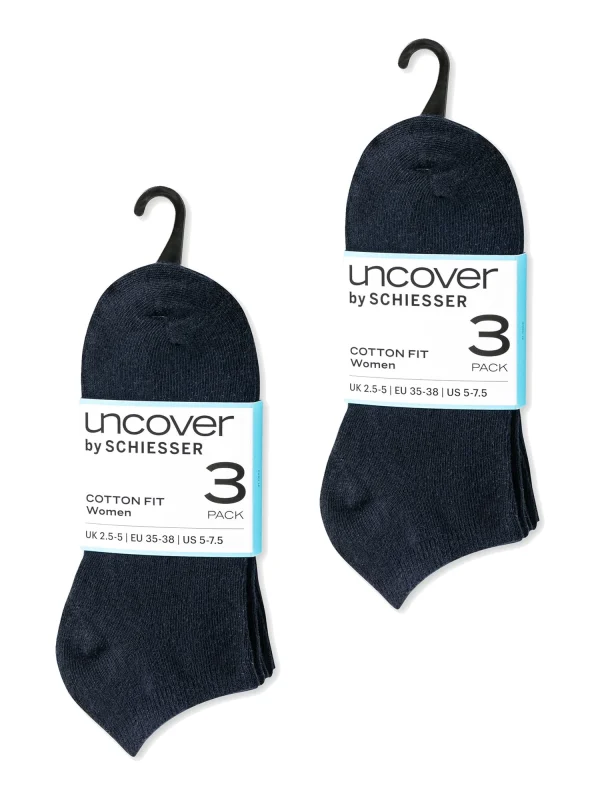 Schiesser Sneakersocken Uncover In Blau 3