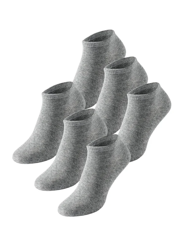 Schiesser Sneakersocken Uncover In Grau 1