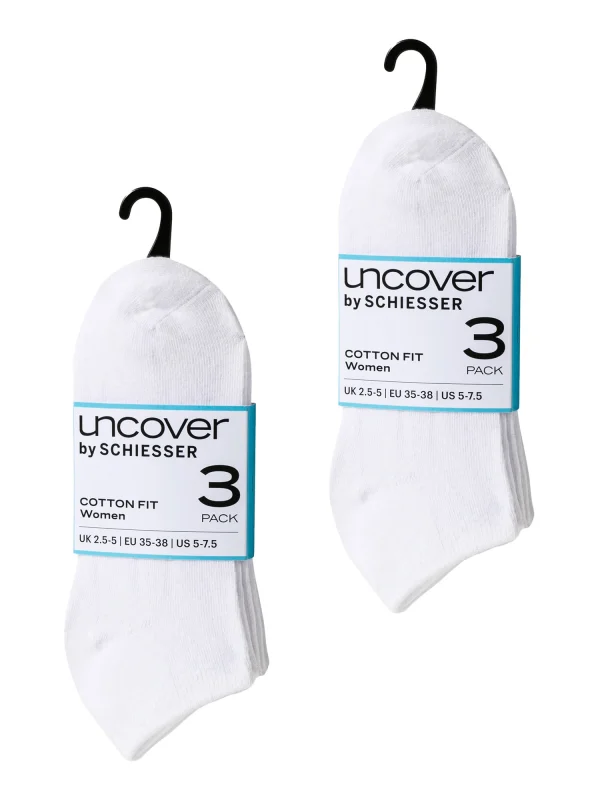 Schiesser Sneakersocken Uncover In Weiß 3