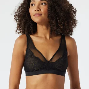 Schiesser Soft-BH Glam Lace In Schwarz 13