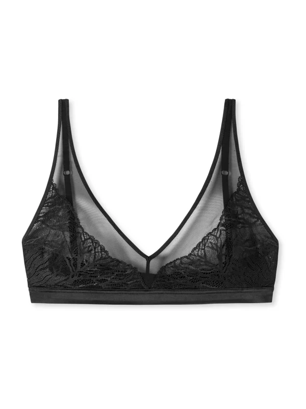 Schiesser Soft-BH Glam Lace In Schwarz 1