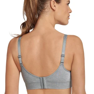 Schiesser Sport-Bustier Active In Silbergrau-mel. 11