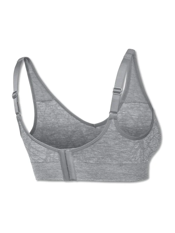 Schiesser Sport-Bustier Active In Silbergrau-mel. 6