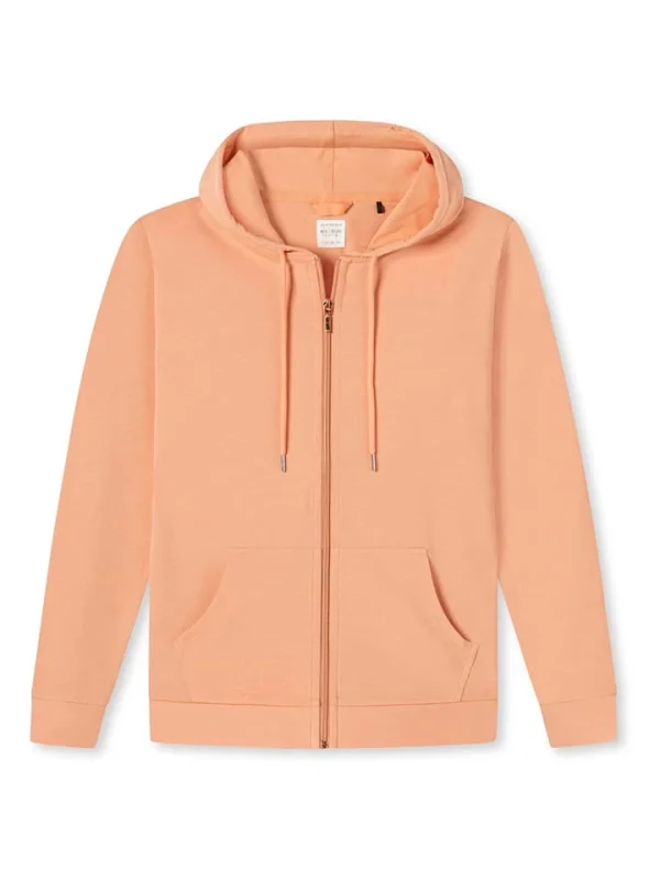 Schiesser Sweatjacke In Apricot 1