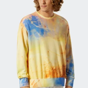 Schiesser Sweatshirt Noah In Dunkelblau/Weiß 12