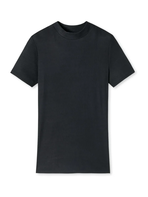 Schiesser T-Shirt Mix & Relax In Schwarz 1