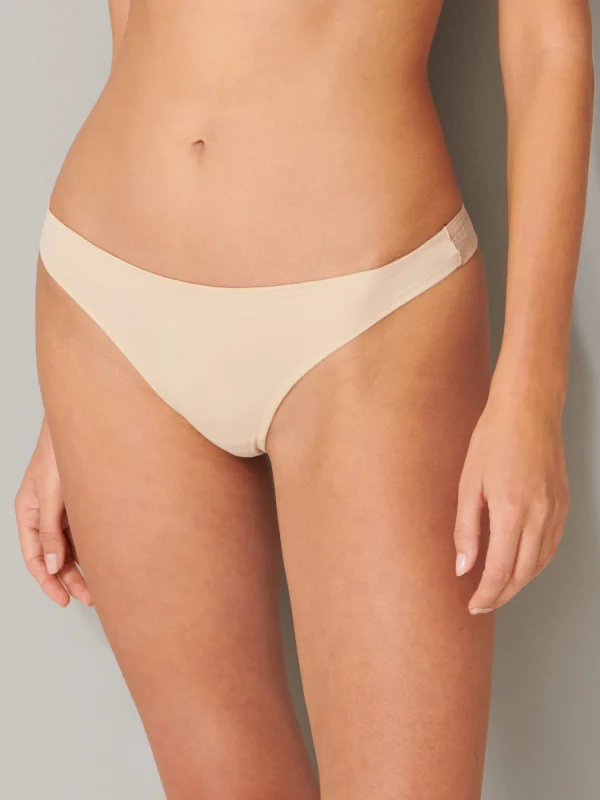 Schiesser Tanga Invisible Lace In Beige 6