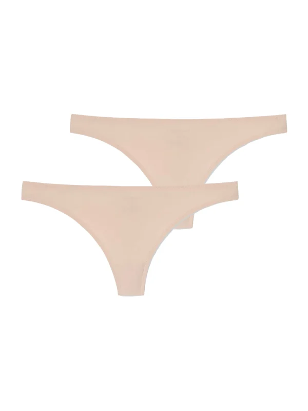 Schiesser Tanga Invisible Lace In Beige 1