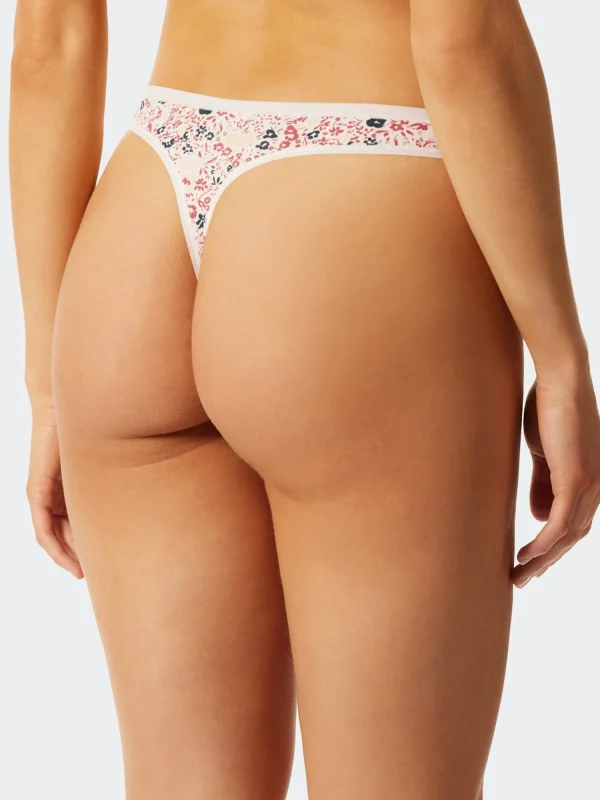 Schiesser Tanga Organic Cotton 95/5 In Assorted 2 4