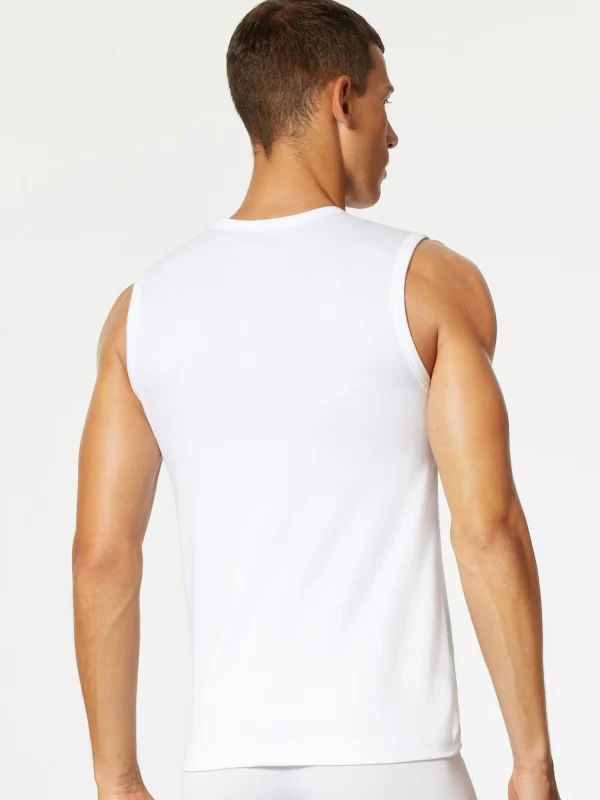 Schiesser Tank Top Uncover In Weiß 4