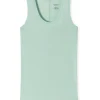 Schiesser Tanktop Personal Fit In Mintgrün 16