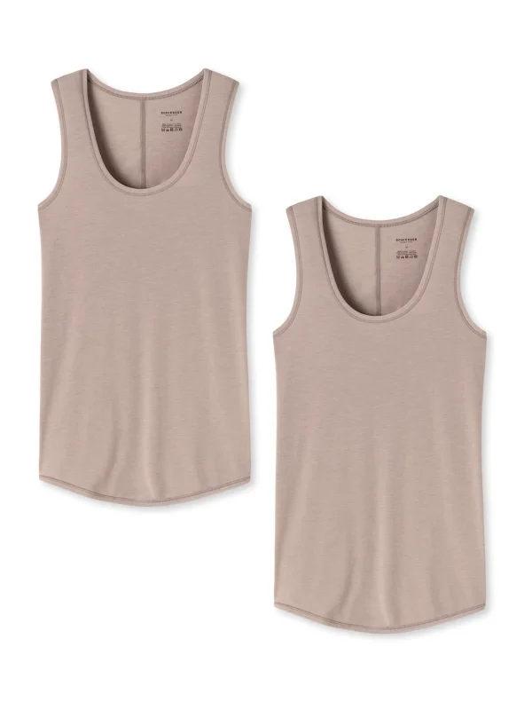 Schiesser Tanktop Personal Fit In Naturweiss 1