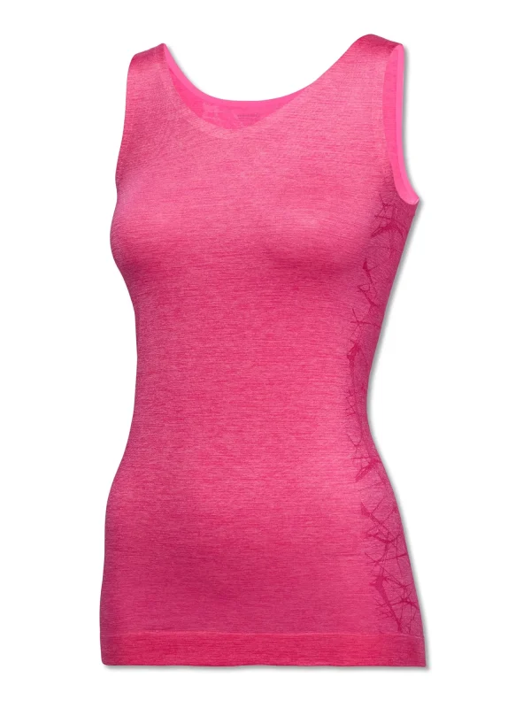 Schiesser Tanktop Top In Pink-mel. 1