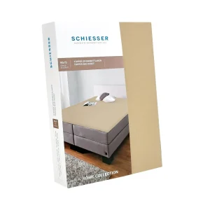 Schiesser Topper-Spannbettlaken In Cappuccino 6