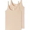 Schiesser Tops 95/5 In Beige 19